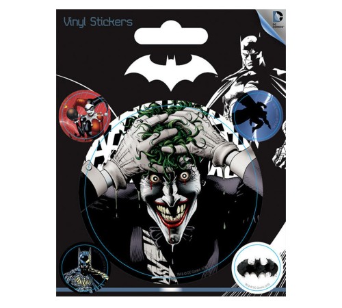 Наклейки DC Comics (Batman) Vinyl Sticker Pack 5шт PS7291