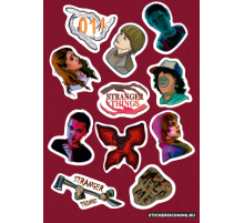 Лист стикеров «STRANGER THINGS-2»