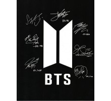 Тетрадь в клетку 48 листов (BTS черная)