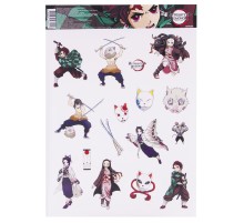 Набор наклеек Истребитель Демонов V1