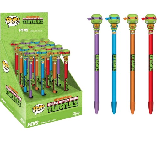 Ручка Funko POP! Pen Toppers: TMNT: Assorted 16pc PDQ (Michelangelo) 11158