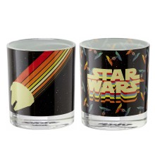 Набор бокалов стеклянных Funko Star Wars Retro Retro Vehicles Tumbler Set 2шт UT-SW06326