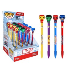 Ручка Funko POP! Pen Toppers: Marvel: Assorted 16pc PDQ (1шт.) 7458