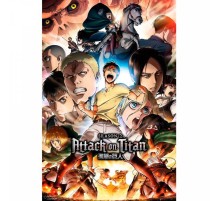 Постер ATTACK ON TITAN SEASON 2 Season 2 Collage Key Art А1