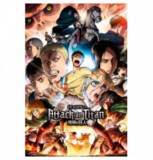 Постер ATTACK ON TITAN SEASON 2 Season 2 Collage Key Art А1