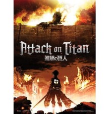 Постер Attack on Titan A1