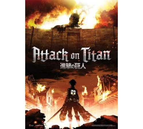 Постер Attack on Titan A1