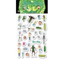 Рик и Морти. 3D-стикеры. Я огурчик!