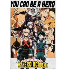 Постер My Hero Academia (Be a Hero) А1