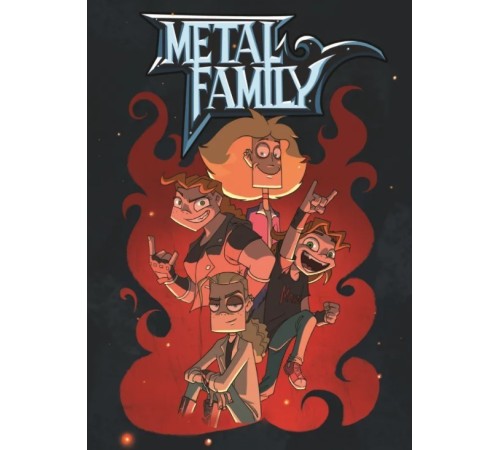 Блокнот. Metal Family
