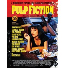 Постер для интерьера на стену (30х40 см). Кино Криминальное Чтиво (Pulp Fiction)