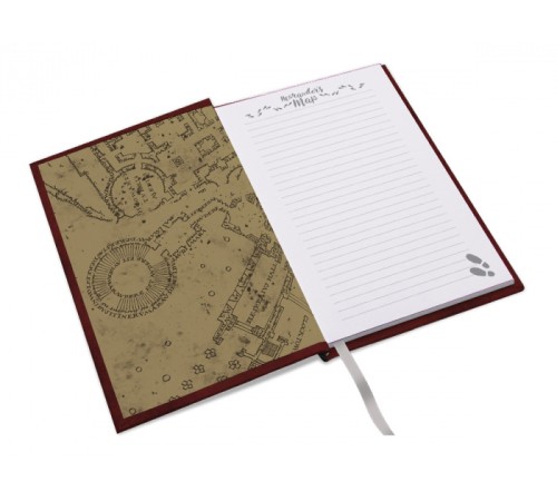 Записная книжка ABYstyle Harry Potter A5 Notebook Marauder's Map X4 ABYNOT032