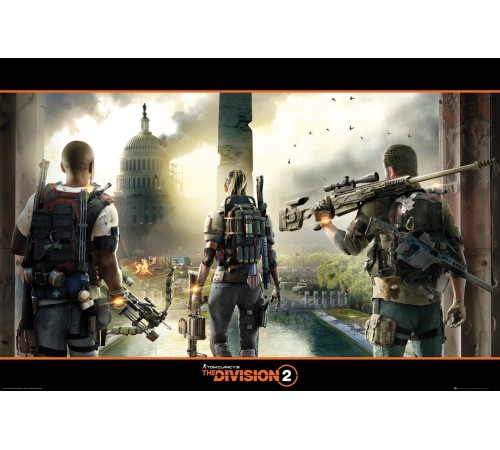 Постер THE DIVISION 2 Landscape А1