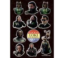 Лист стикеров «Loki #2»