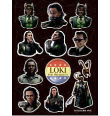 Лист стикеров «Loki #2»