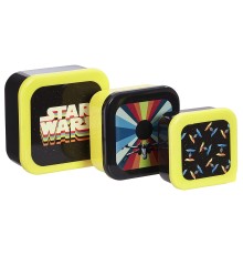 Набор контейнеров для хранения продуктов Funko Star Wars Retro Retro Vehicles 3шт UT-SW06324