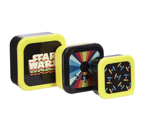 Набор контейнеров для хранения продуктов Funko Star Wars Retro Retro Vehicles 3шт UT-SW06324