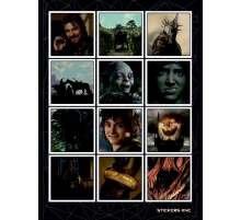 Лист стикеров «Lord of the Rings»