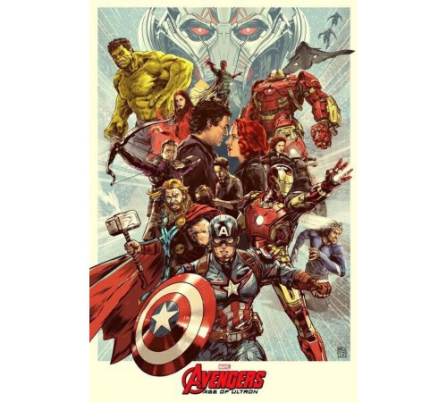 Постер A3. Avengers Age of Ultron