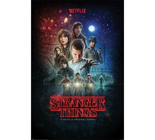 Постер Stranger Things (One Sheet) А1