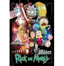 Постер Rick and Morty (Space) А1 (113) FP4576