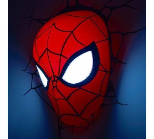 Светильник 3D Spiderman Mask