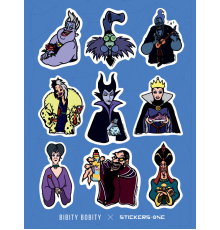 Лист стикеров Stickers-One - DISNEY EVIL