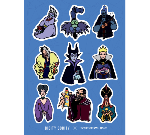 Лист стикеров Stickers-One - DISNEY EVIL