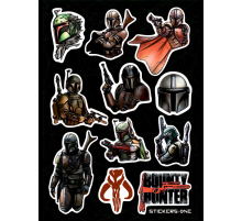 Лист стикеров «Mandalorian/Boba Fett»