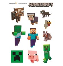 Лист стикеров Stickerlab - Minecraft