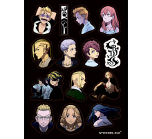 Лист стикеров Tokyo Revengers