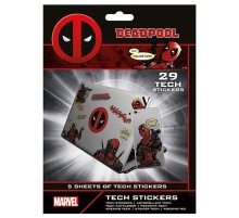 Наклейки Deadpool (Merc With A Mouth) Tech Sticker Pack 29шт TS7408