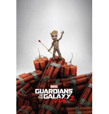 Постер Guardians of the Galaxy (Groot Dinamyte)