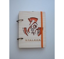 Деревянный блокнот «S.T.A.L.K.E.R.»