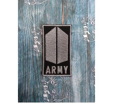 Нашивка вышитая лого фанатов группы BTS 