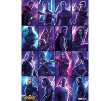 Постер Avengers: Infinity War (Heroes) NEW! А1