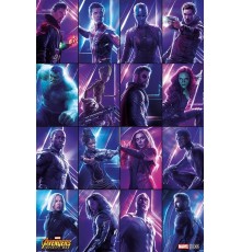 Постер Avengers: Infinity War (Heroes) NEW! А1