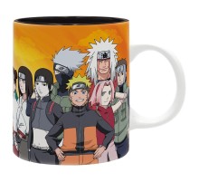 Кружка Naruto Shippuden Mug 320 ml Ninjas de Konoha subli x2 ABYMUG728
