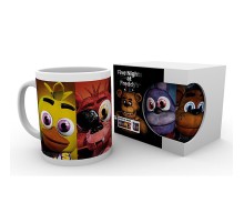 Кружка ABYstyle Gb Eye Five Nights at Freddy's Пять ночей у Фредди Mug 320 ml Faces subli box x2 MG1