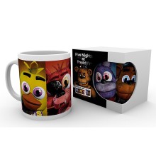 Кружка ABYstyle Gb Eye Five Nights at Freddy's Пять ночей у Фредди Mug 320 ml Faces subli box x2 MG1