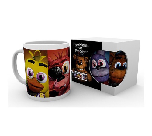 Кружка ABYstyle Gb Eye Five Nights at Freddy's Пять ночей у Фредди Mug 320 ml Faces subli box x2 MG1