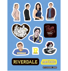 Лист стикеров «Riverdale»