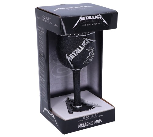 Бокал Metallica The Black Album Goblet 200мл B5222R0