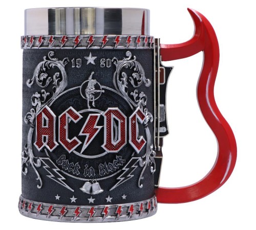 Кружка AC/DC Back in Black Tankard 600мл B5566T1