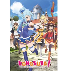 Постер KONOSUBA Key Art А1 (352) FP4460