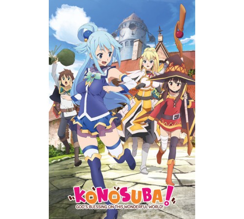 Постер KONOSUBA Key Art А1 (352) FP4460