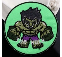 Нашивка вышитая Халк (круглая) Нашивка вышитая Халк (круглая)