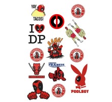 Лист стикеров Stickerlab - Deadpool