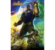 Постер Avengers Infinity War (Thanos) А1