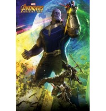 Постер Avengers Infinity War (Thanos) А1